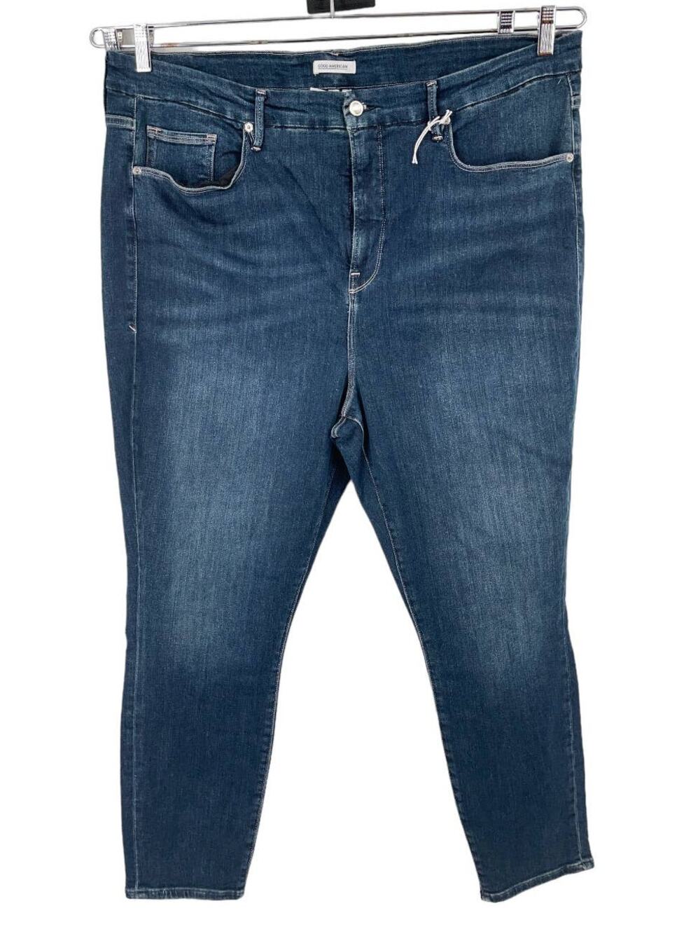 Good American Jeans Good Leg Skinny crop size 24
